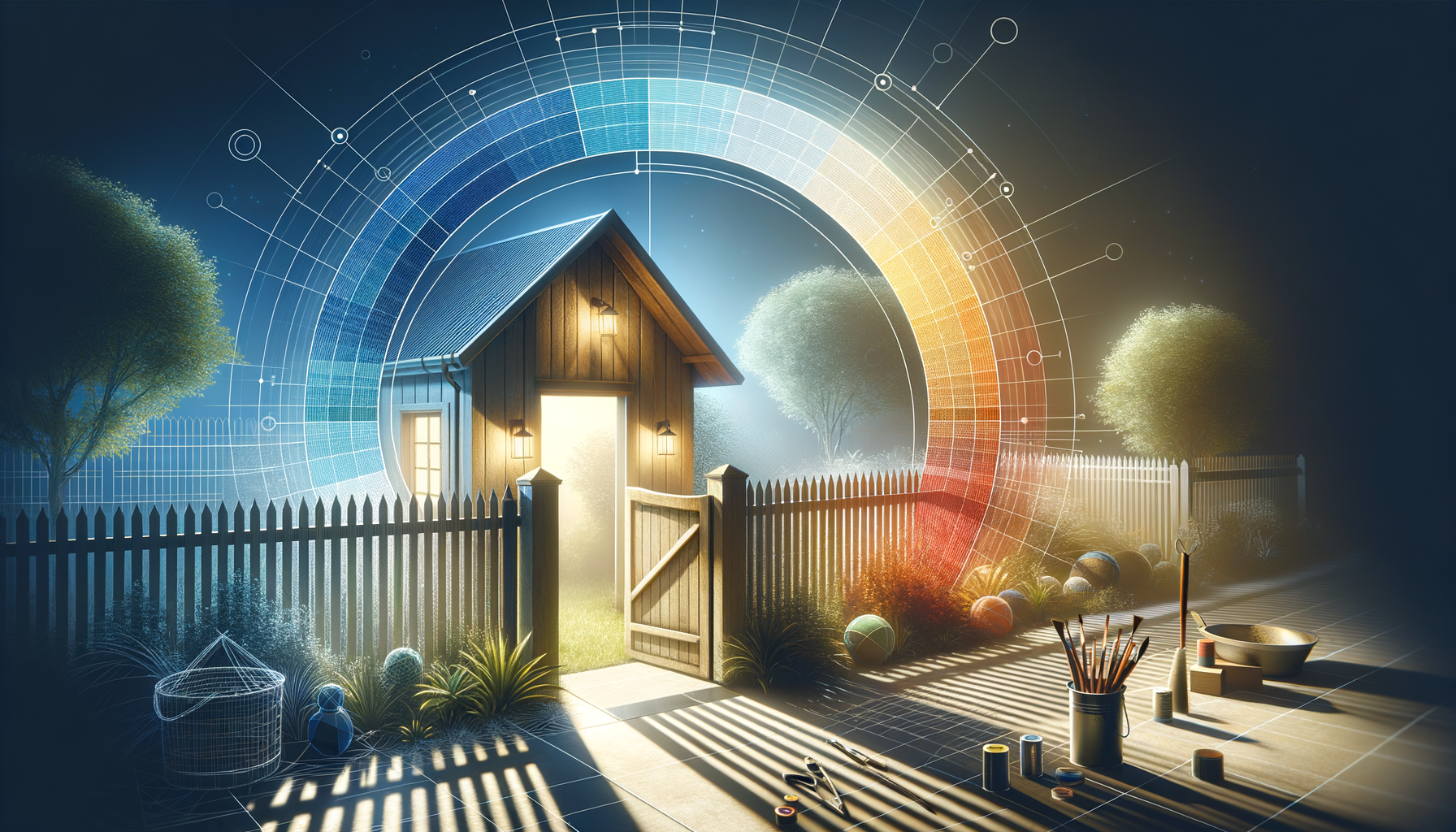 Как выбрать краску для металлических заборов