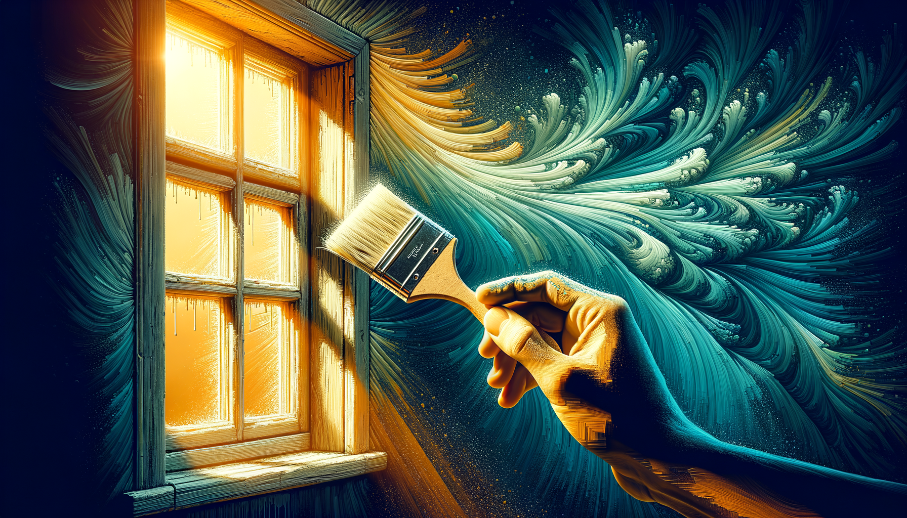 Как выбрать краску для покраски деревянных оконных рам