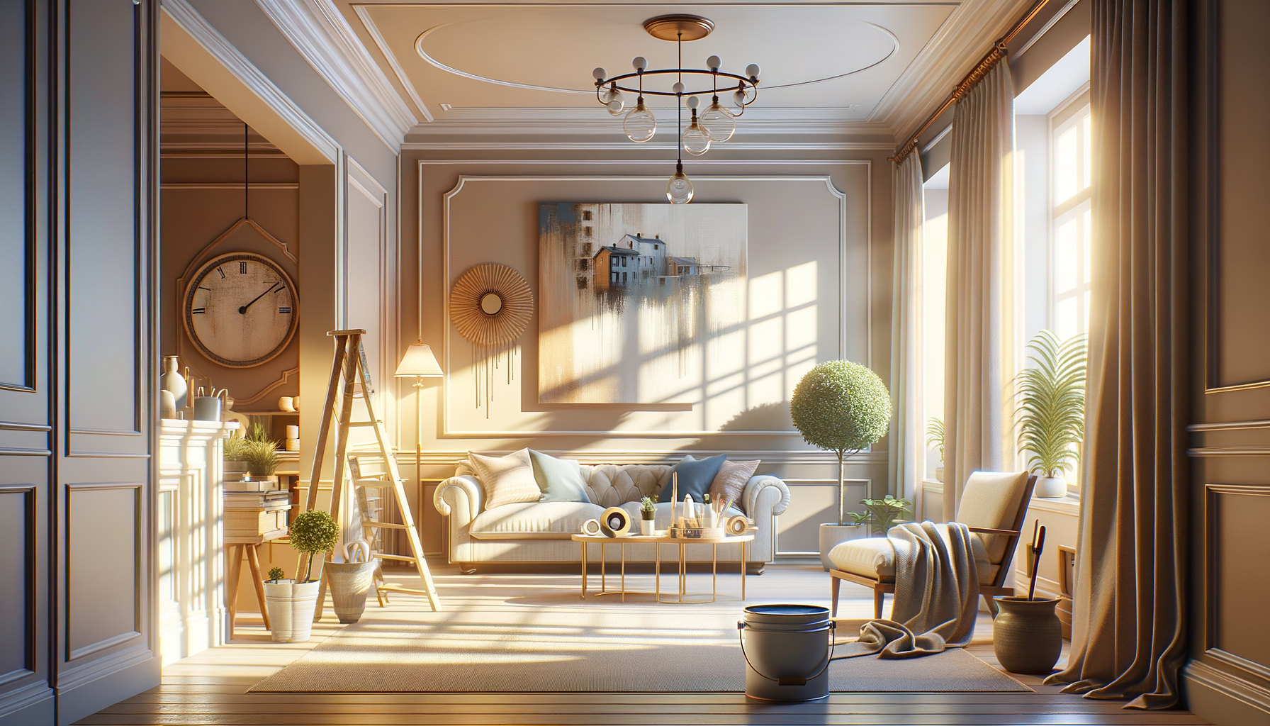 Лучшая краска для стен в жилых помещениях