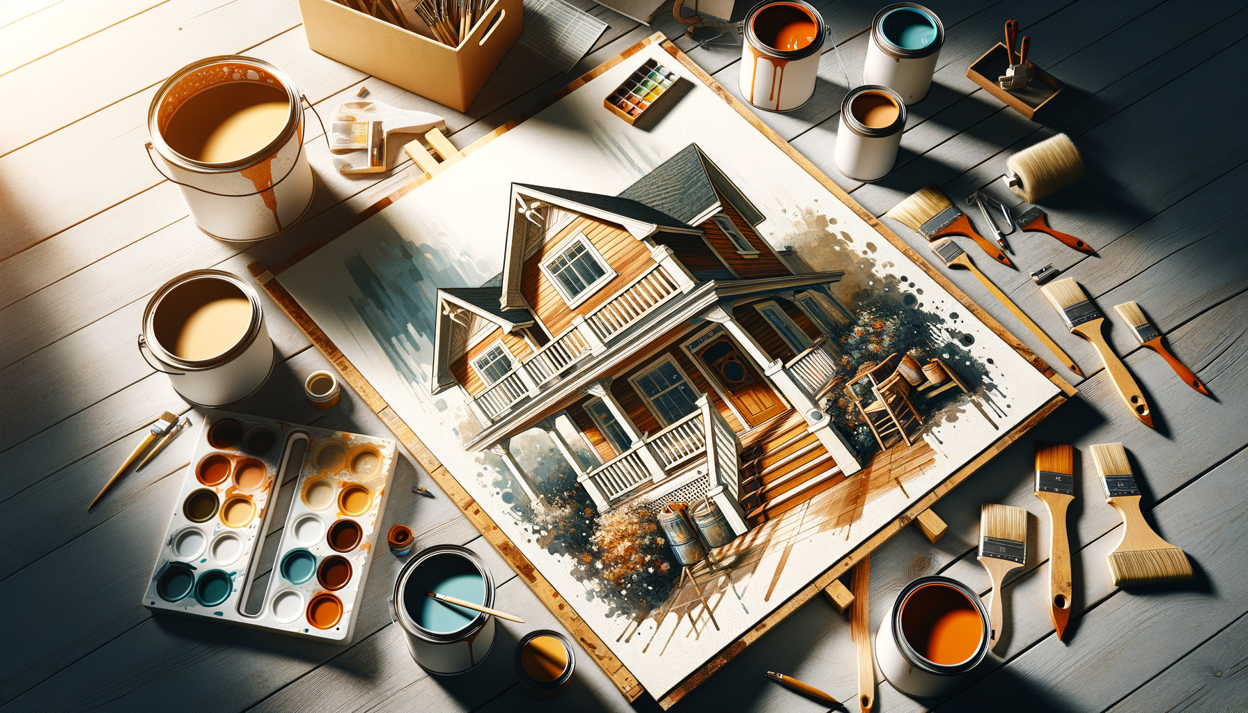 Лучшая краска для деревянных фасадов: как защитить дом