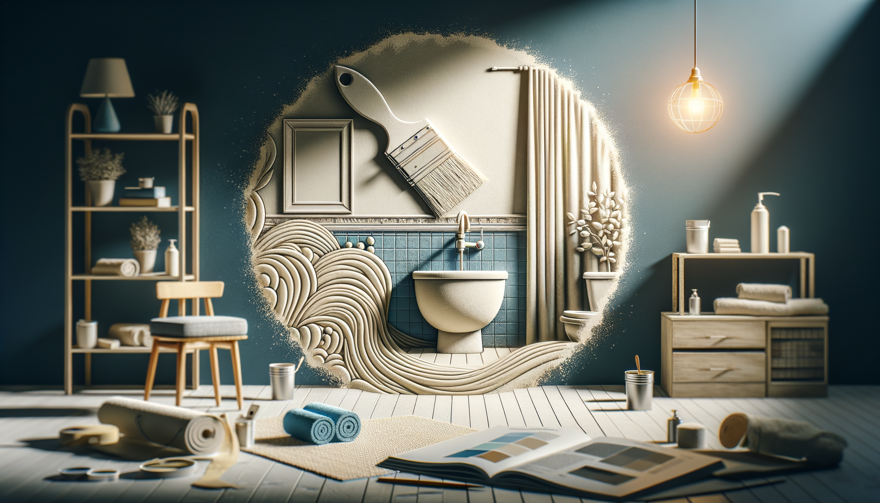 Преимущества моющейся краски для ванных комнат